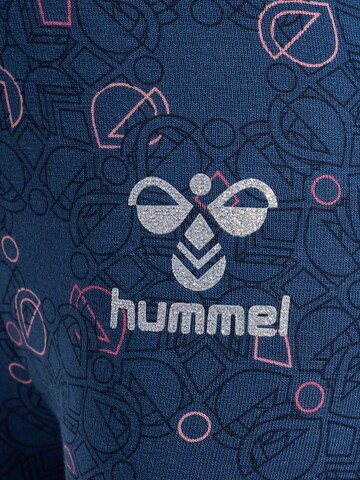 Hummel Skinny Leggings 'FIA' in Blauw