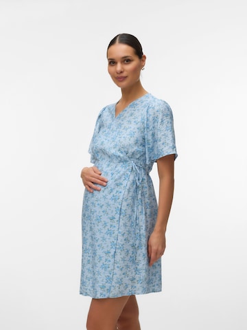 Vero Moda Maternity - Vestido de verano 'VMMJosie' en azul: frente