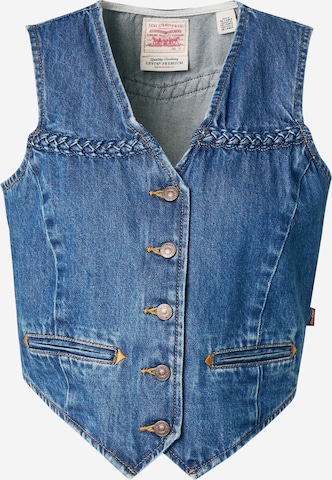 LEVI'S ®Prsluk 'Braided Vest' - plava boja: prednji dio