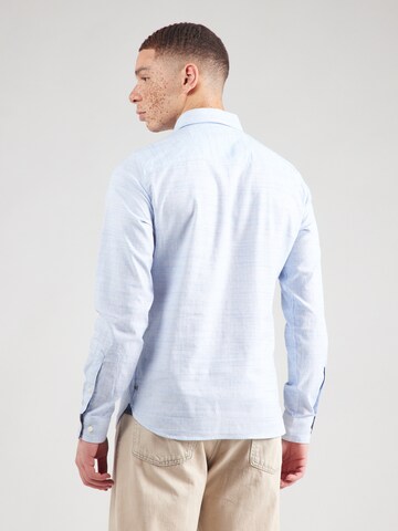 s.Oliver Slim fit Button Up Shirt in Blue