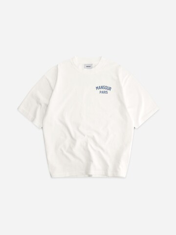 Mansour Shirt 'Arch Print T-shirt' in Wit