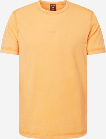 T-Shirt 'Tokks' BOSS Black en orange : devant