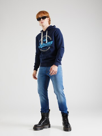 JACK & JONES Mikina 'MIKK' – modrá