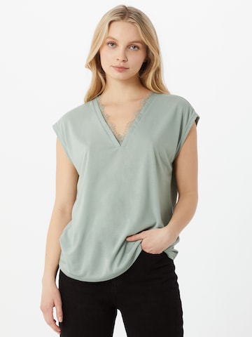 VERO MODA Blouse 'Carrie' in Blue: front