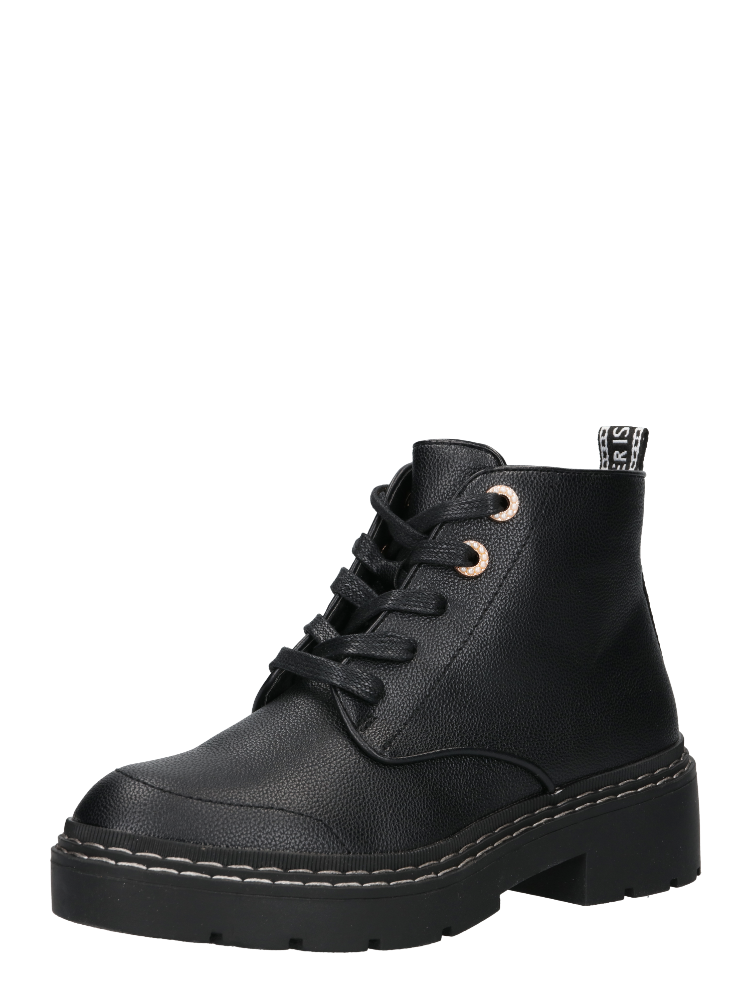 Donna bcSb1 River Island Stivaletto stringato in Nero Donna bcSb1 River Island Stivaletto stringato in Nero