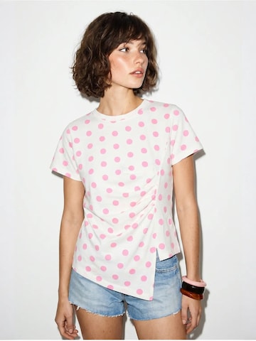 Bianco Lucci - Camisa 'T-Shirts' em branco