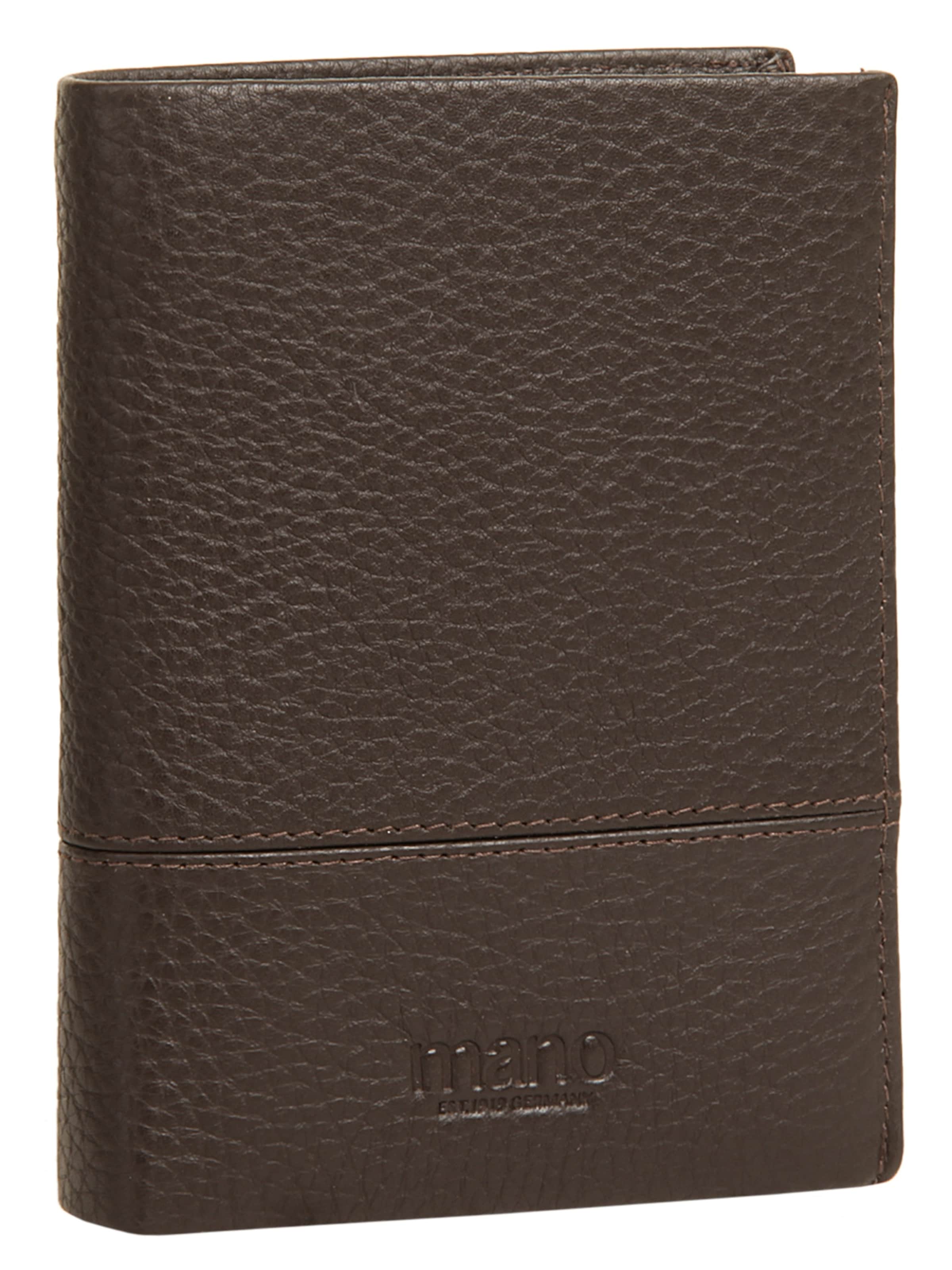 mano Wallet 'MANO Geldbörse' in Brown