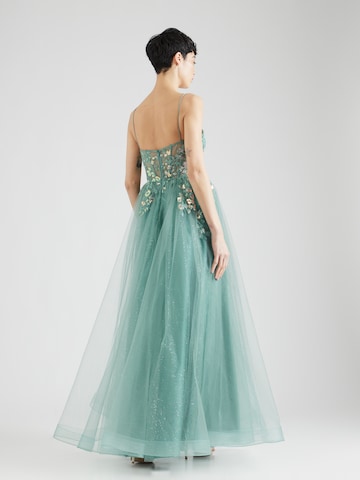 Unique Evening Dress in Green