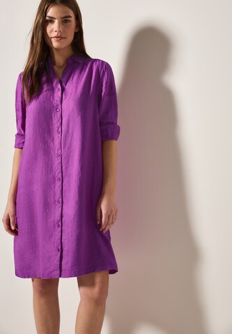 CECIL Blusenkleid in Lila: Vorderseite