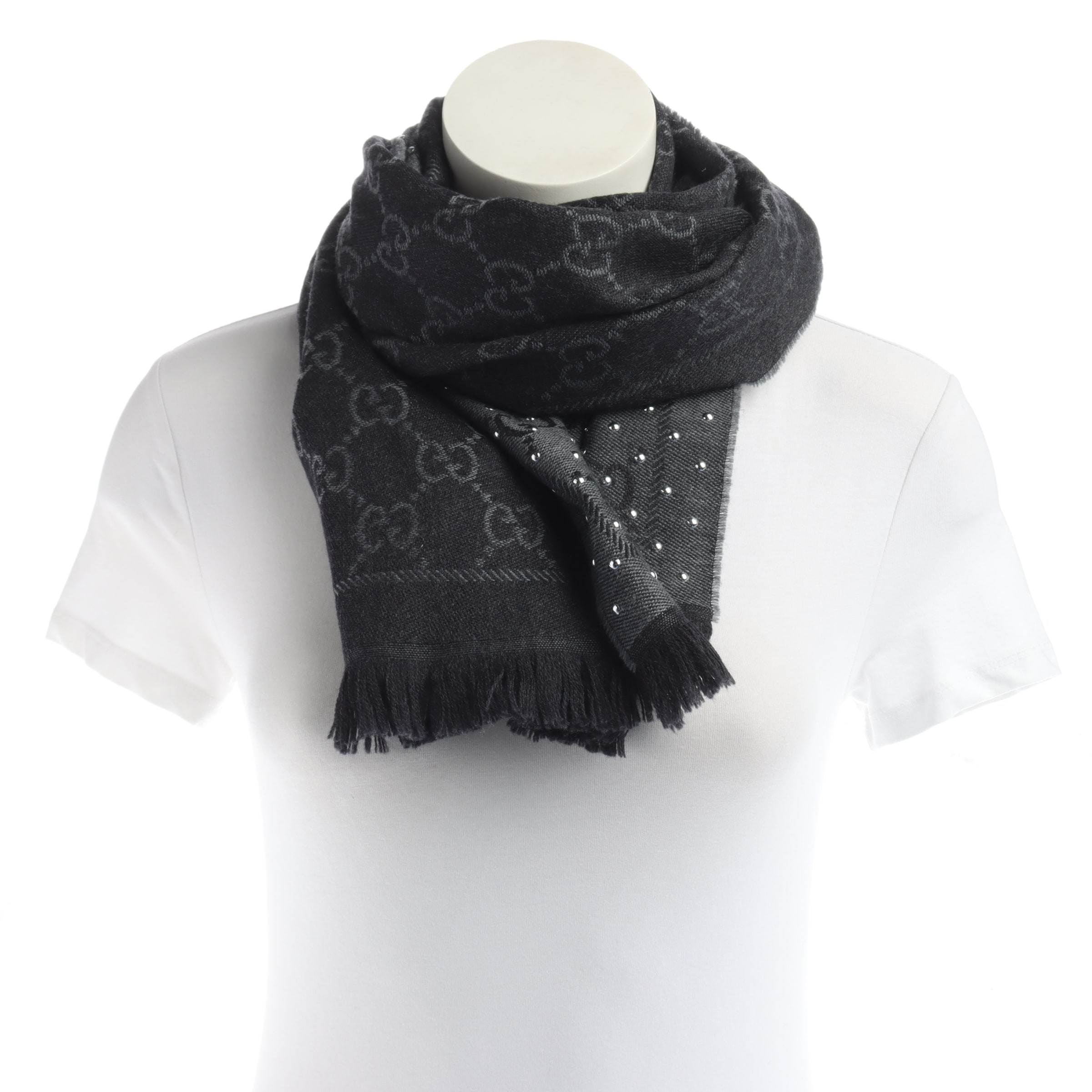 Gucci Schal in One Size in grau, Produktansicht