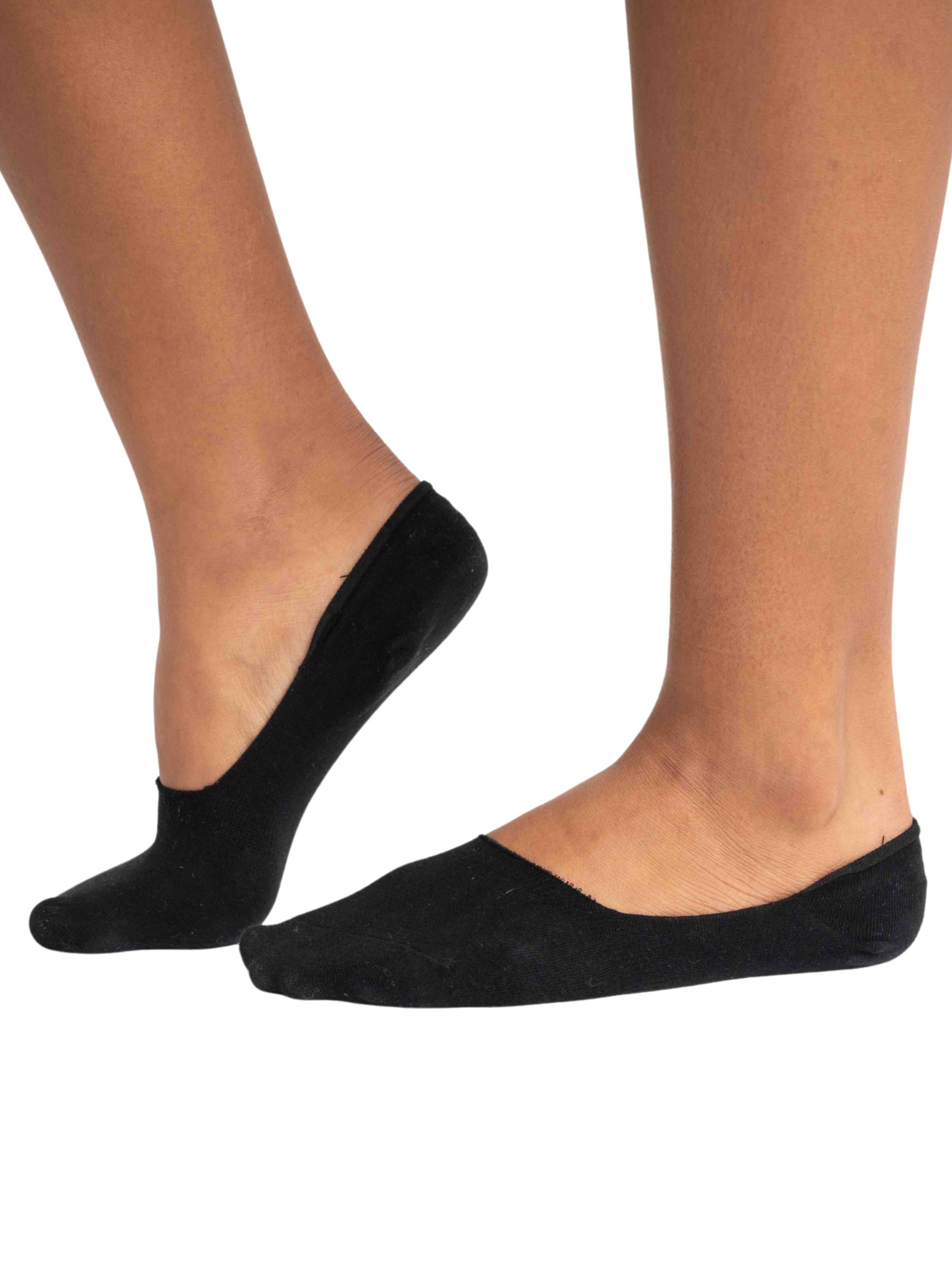 QOLONIA Socks 'Füßlinge' in Black