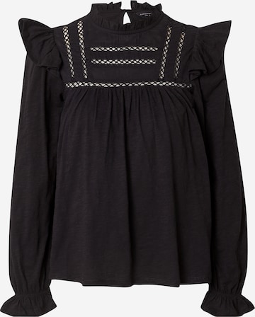 Dorothy Perkins Shirt 'Victoriana' in Black: front