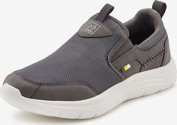 JOHN DEVIN Slip On in Grau: Vorderseite