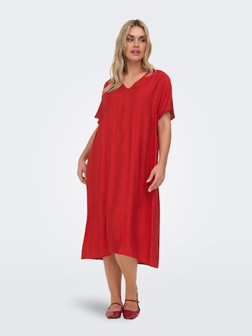 Abito 'CARJOANNA' di ONLY Carmakoma in rosso