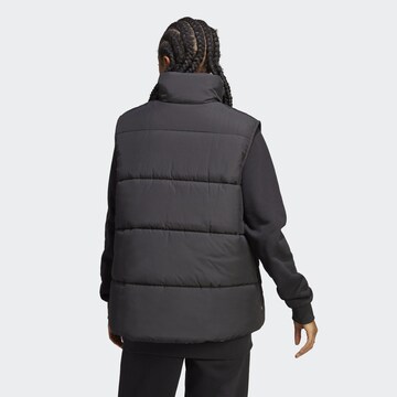 ADIDAS ORIGINALS Vest 'Abstract Animal Print Reversible ' in Black