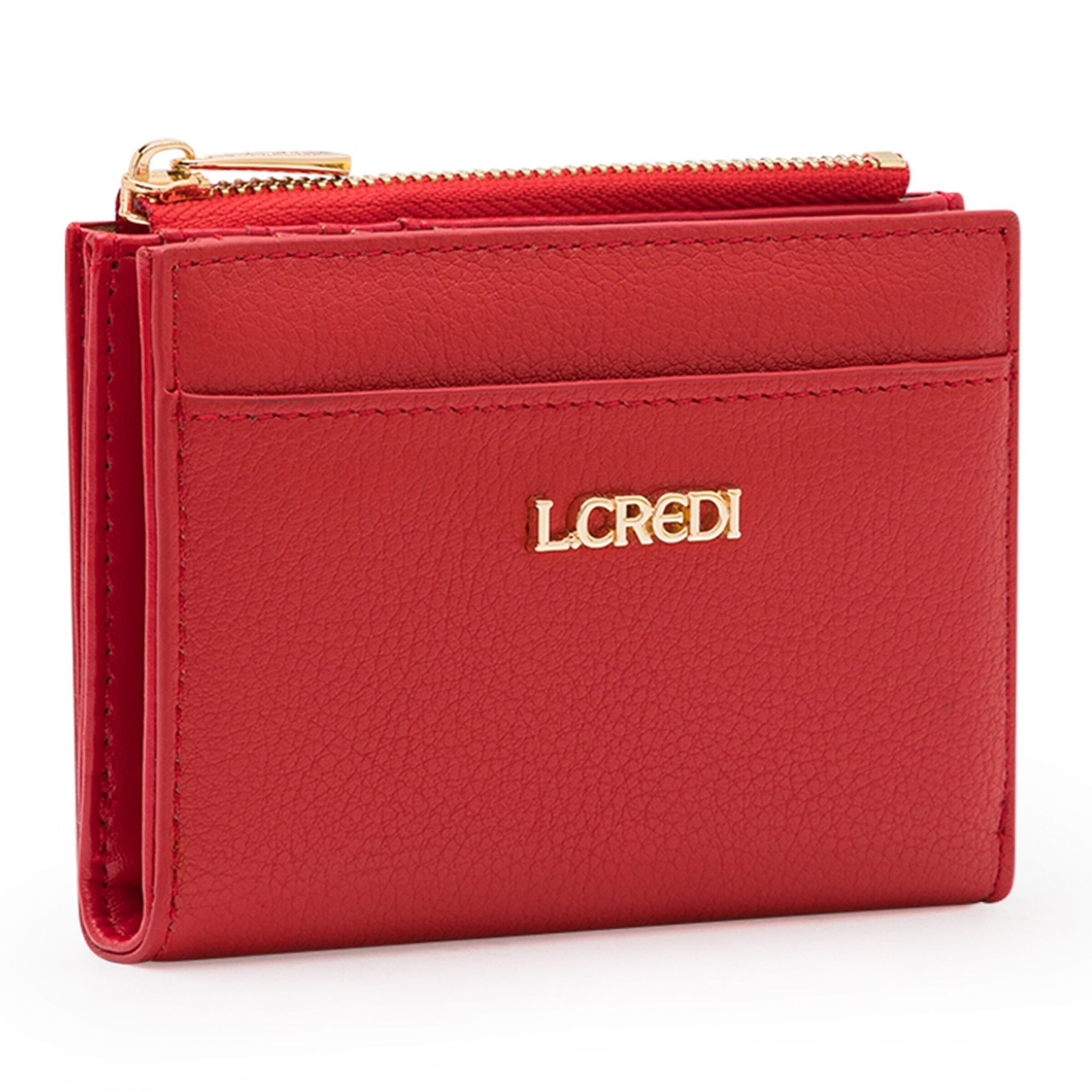 Porte-monnaies L.CREDI en rouge