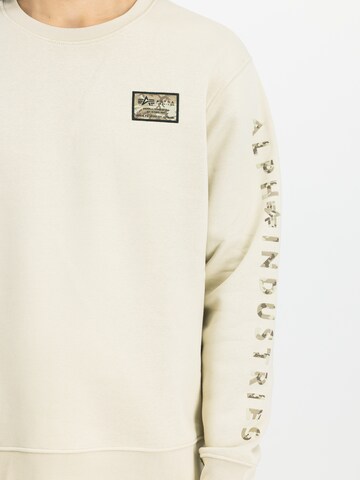 ALPHA INDUSTRIES Свитшот в Бежевый