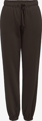 Pantalon 'ONLBEST' ONLY en marron : devant