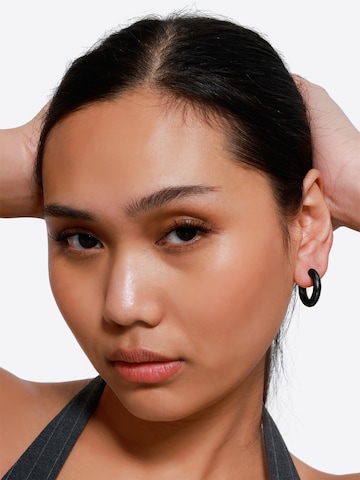 Heideman Earrings in Black: front