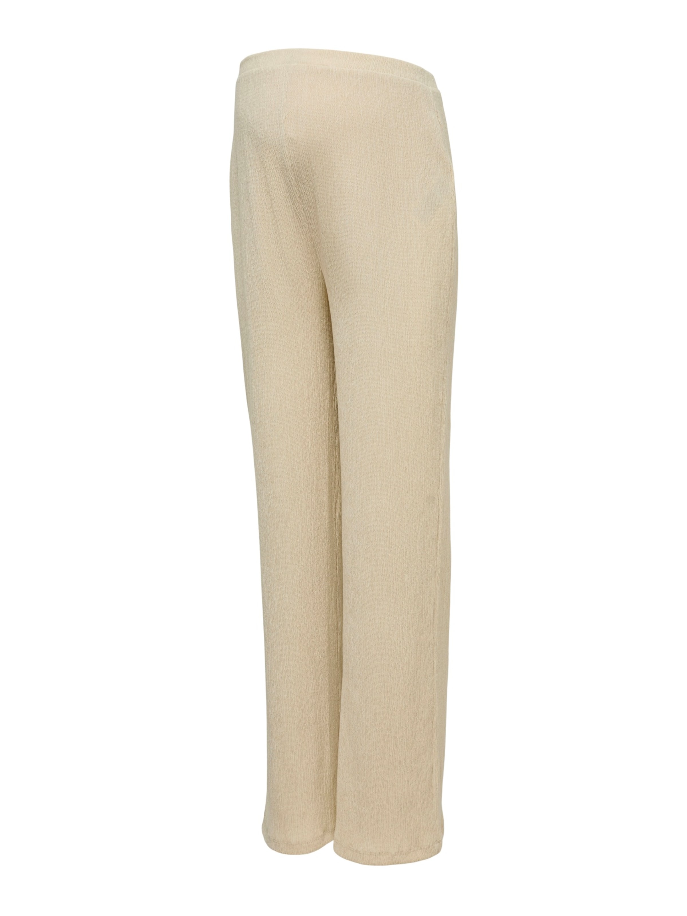 MAMALICIOUS Wide leg Pants in Beige: front