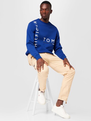 TOMMY HILFIGER Sweatshirt in Blauw