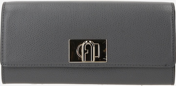 FURLA Wallet in Grey: front