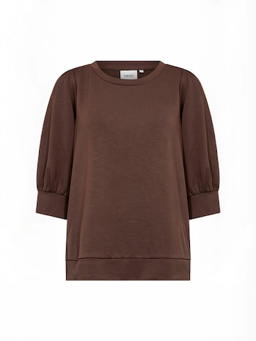 Sweat-shirt 'Sabina' Wasabi Concept en marron