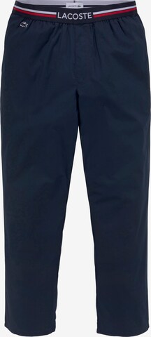 LACOSTE Pyjamahose in Blau: predná strana