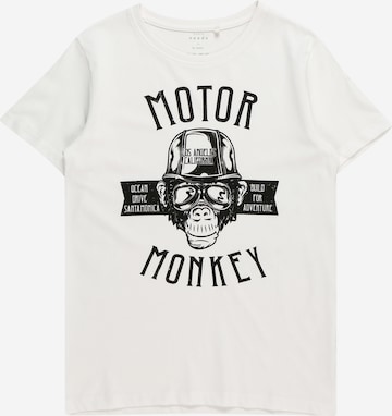 NAME IT Shirt 'VICTOR' in White: front