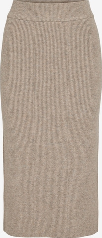 VILA Rok 'VILolo' in Beige: voorkant