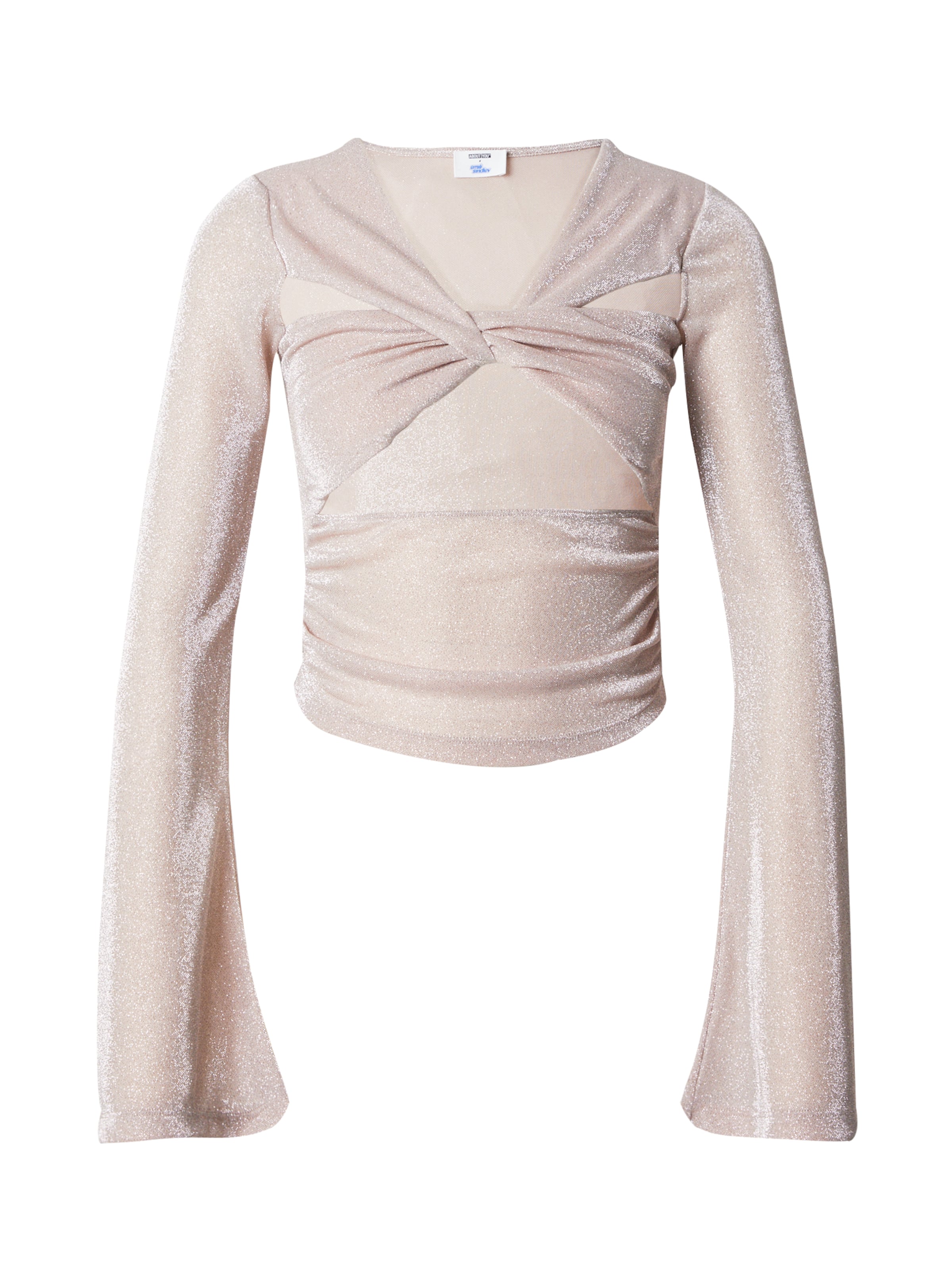 ABOUT YOU x Emili Sindlev Shirt 'Carin' in Beige: front