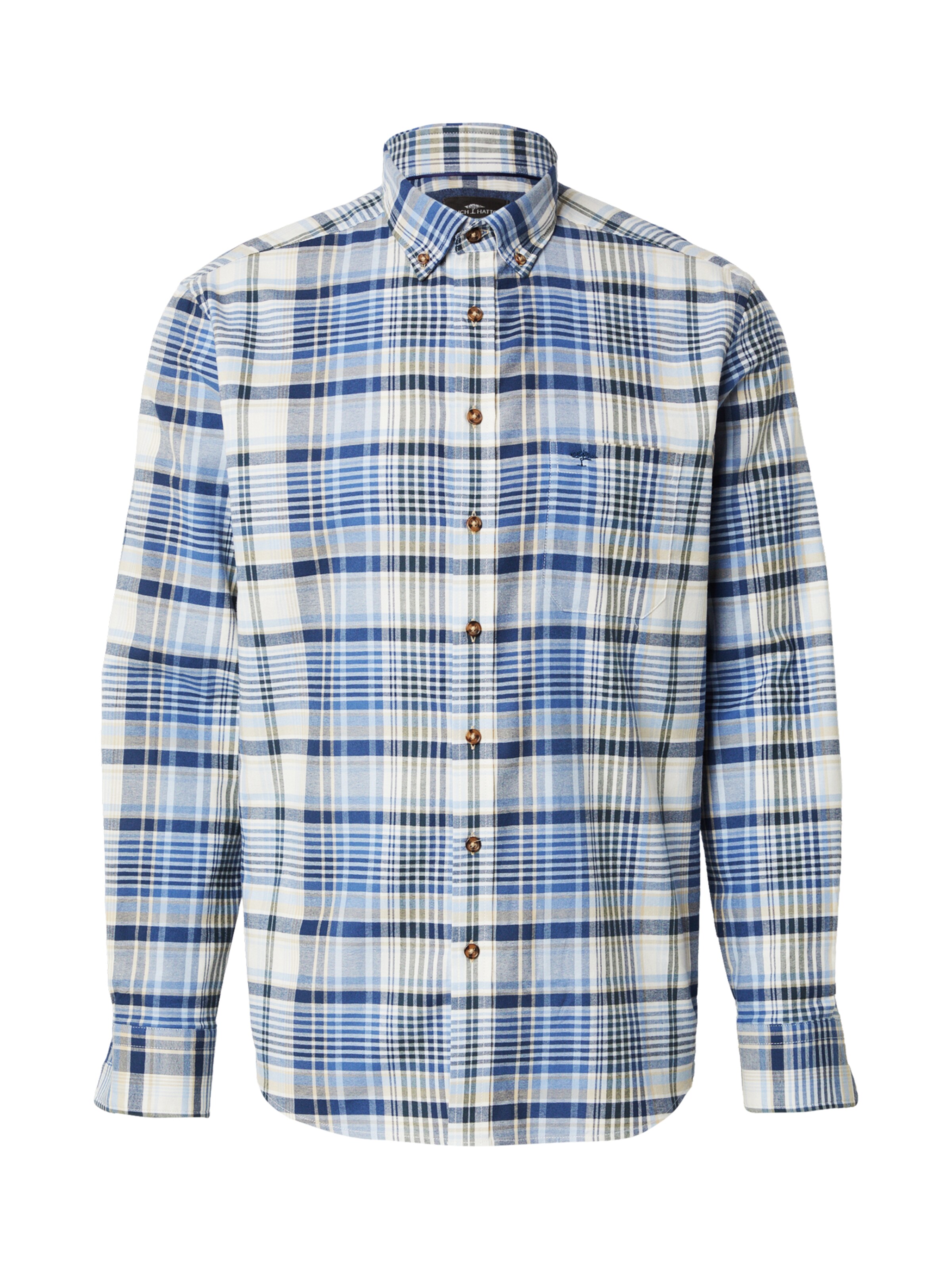 FYNCH-HATTON Regular fit Ing - kék: elől