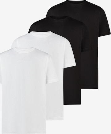 LERROS Shirt 'Basic' in Schwarz: Vorderseite