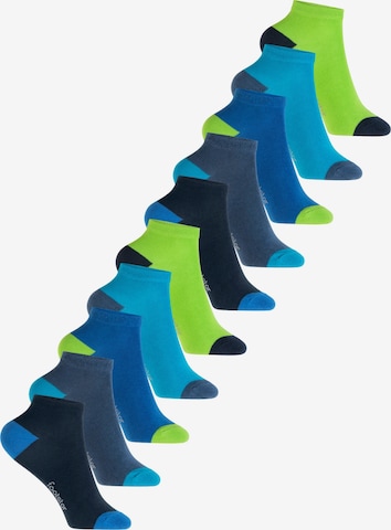 footstar Socks 'Color Pop' in Blue: front