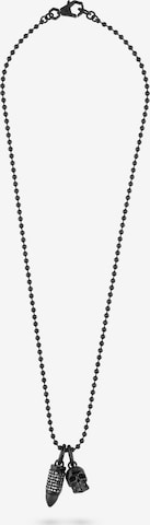 Philipp Plein Jewellery Kette in Grau: Vorderseite