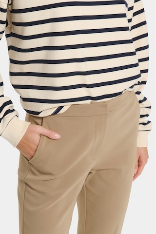 Regular Pantalon 'Ossa' SAINT TROPEZ en beige