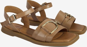Desa - Sandalias 'Sandalen' en verde: frente