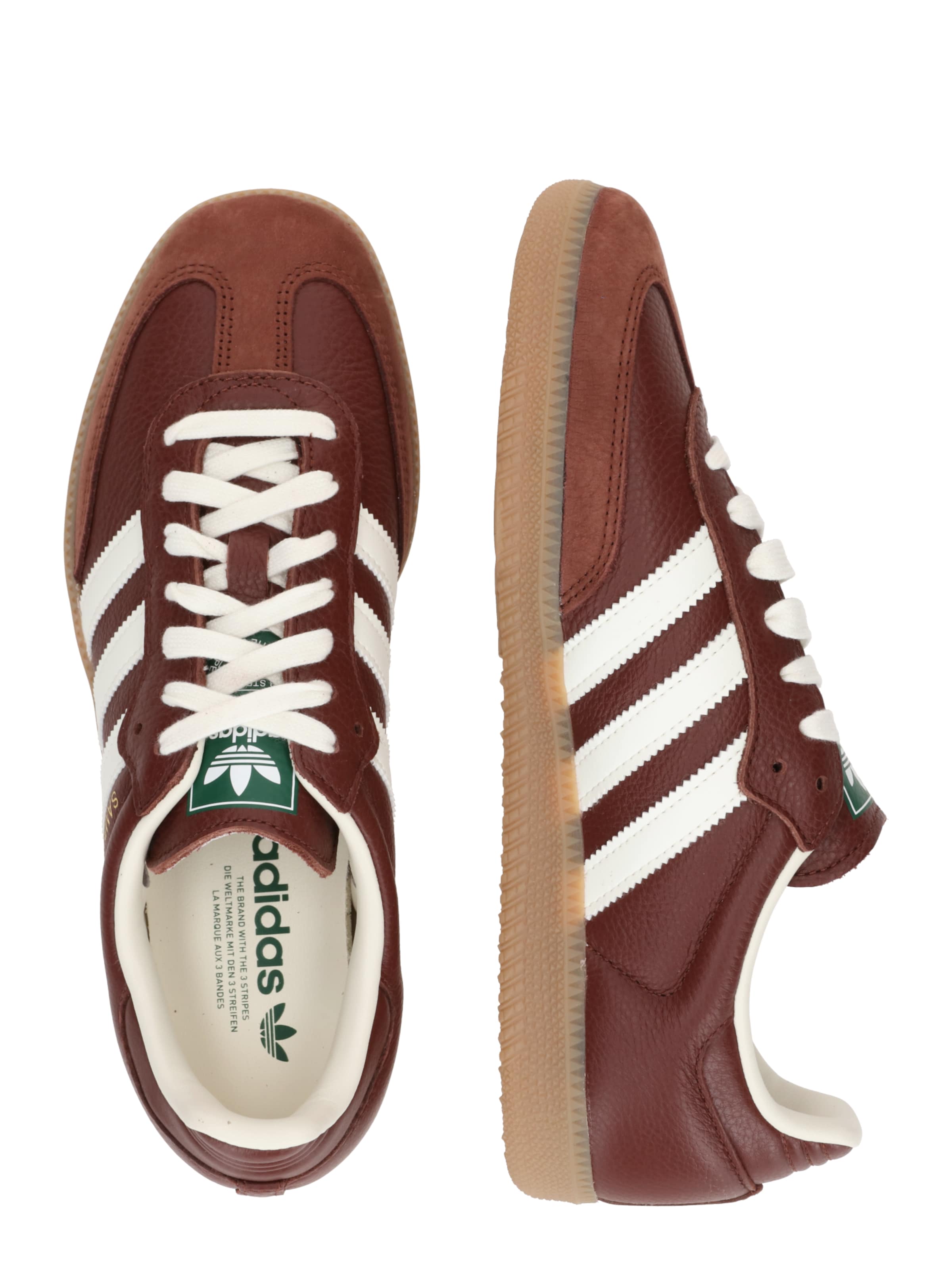 ADIDAS ORIGINALS Низкие кроссовки 'Samba' в Коричневый