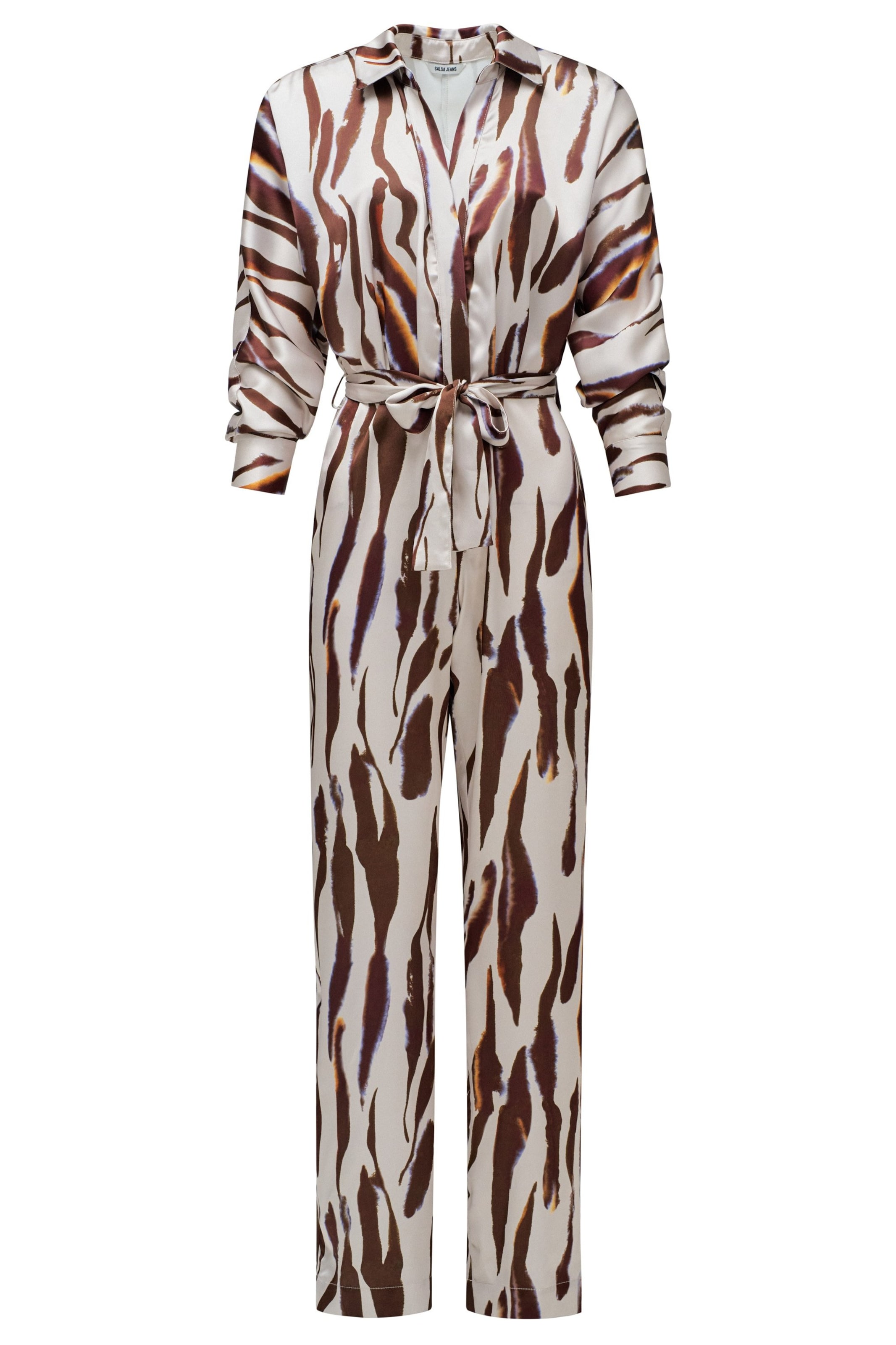 Salsa Jeans Jumpsuit in Brown: front