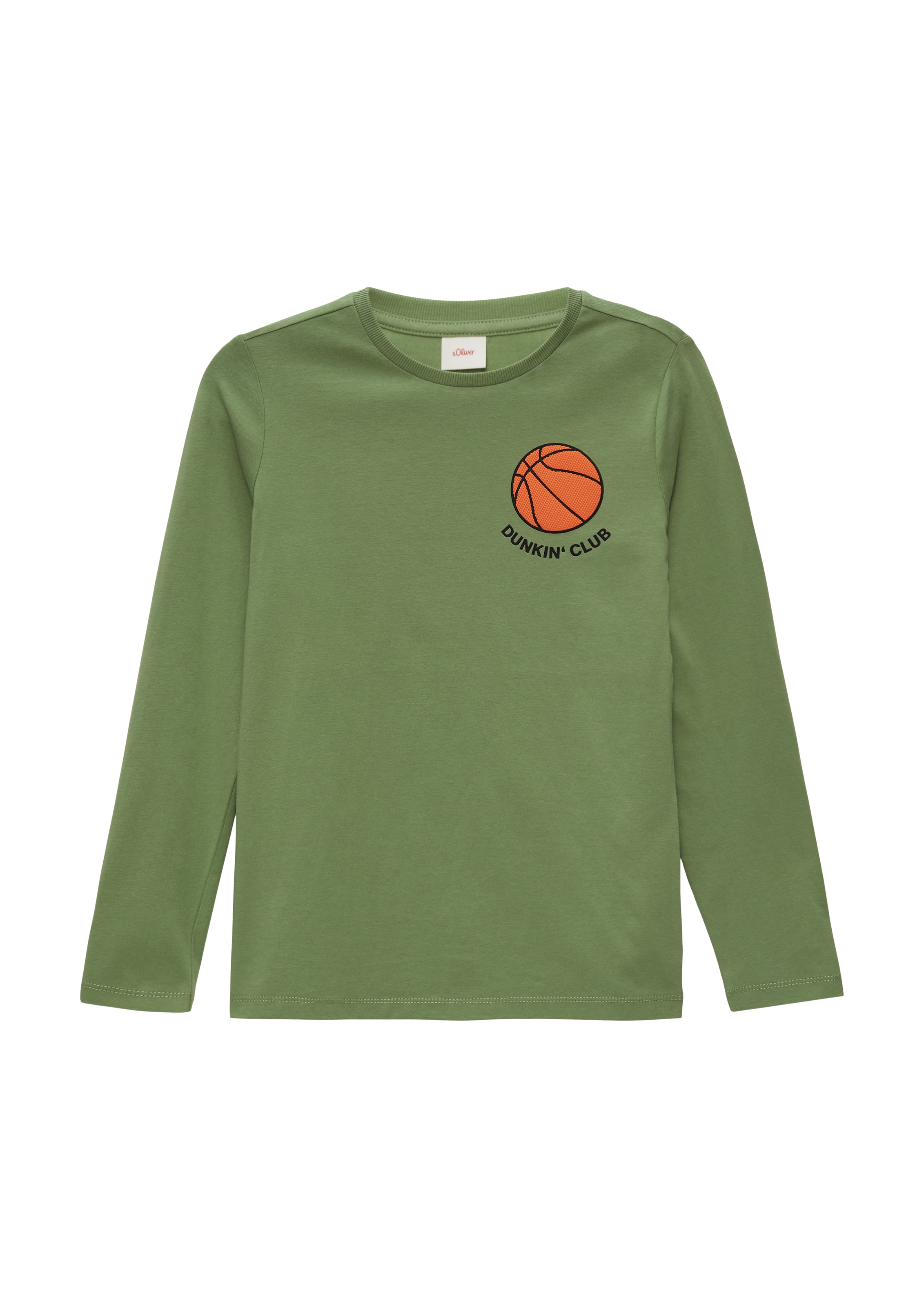 T-Shirt s.Oliver en vert : devant