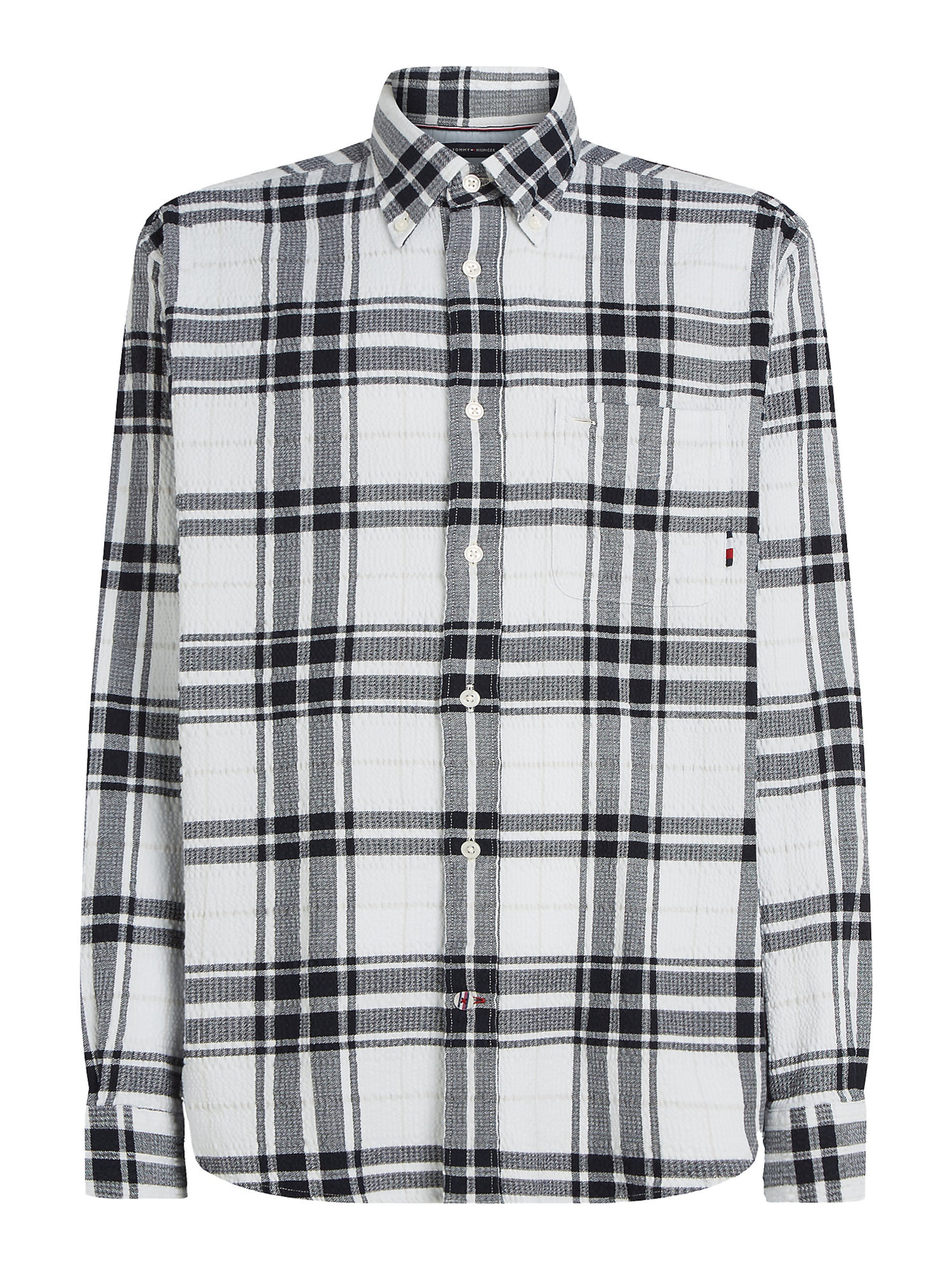 TOMMY HILFIGER Regular fit Button Up Shirt in Beige: front