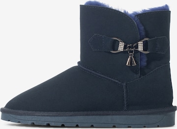 Boots 'Polly' Gooce en bleu : devant