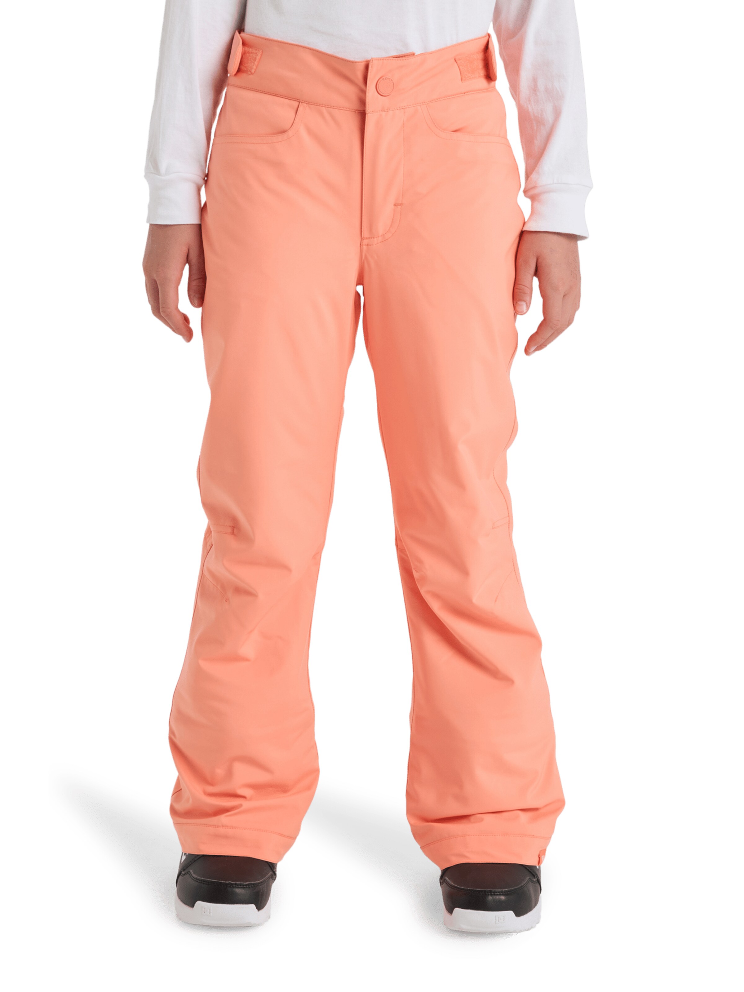 ROXY Workout Pants 'Backyard' in Orange: front