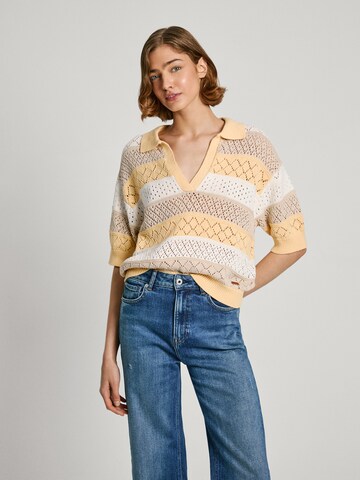 Pepe Jeans Pullover 'Ingrid' in Beige: Vorderseite