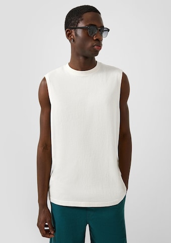 QS Shirt in Wit: voorkant