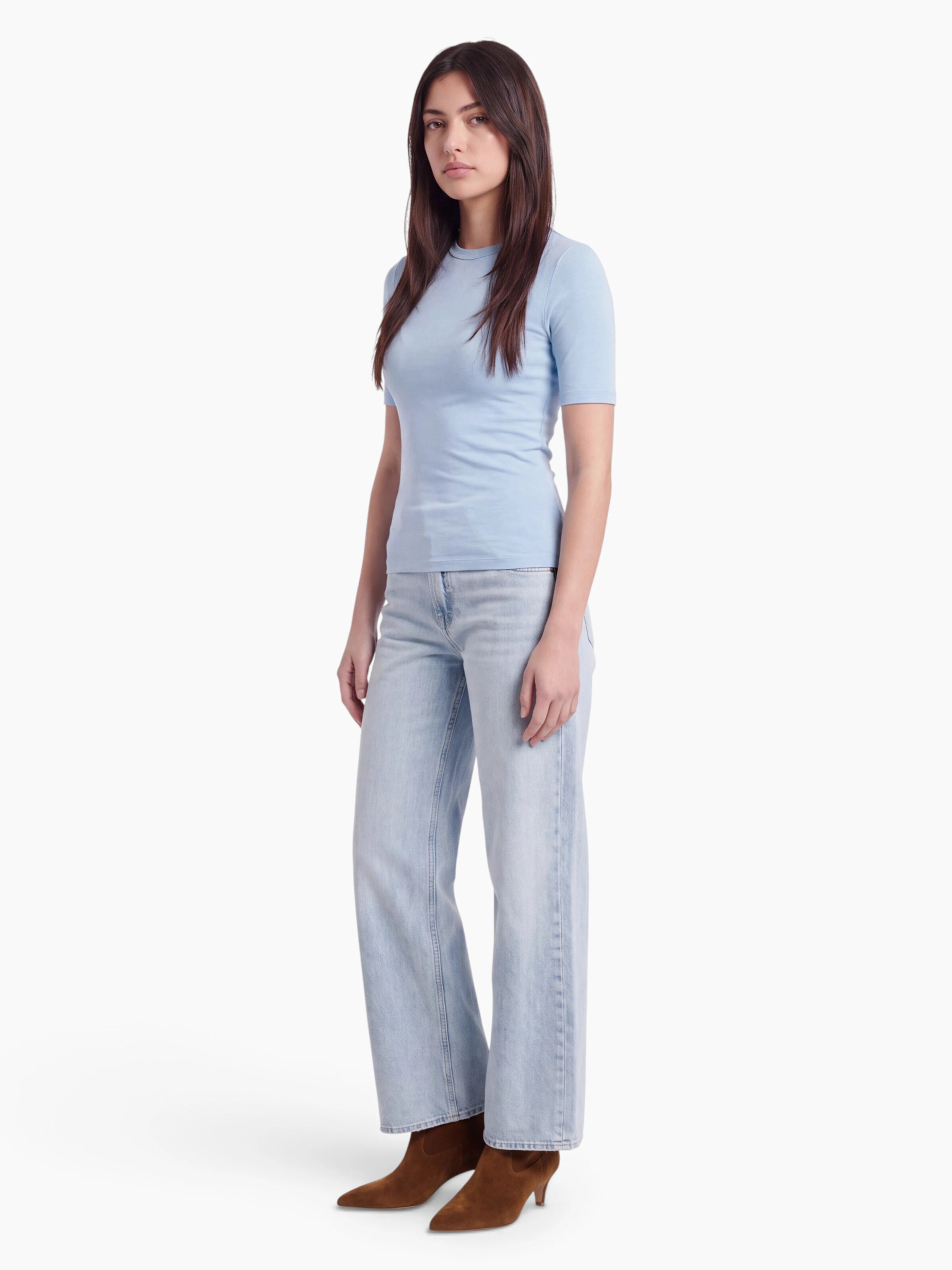 T-shirt 'SRRoman' Soft Rebels en bleu