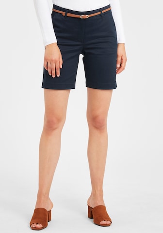 b.young Regular Chino trousers 'BY Days' in Blue: front