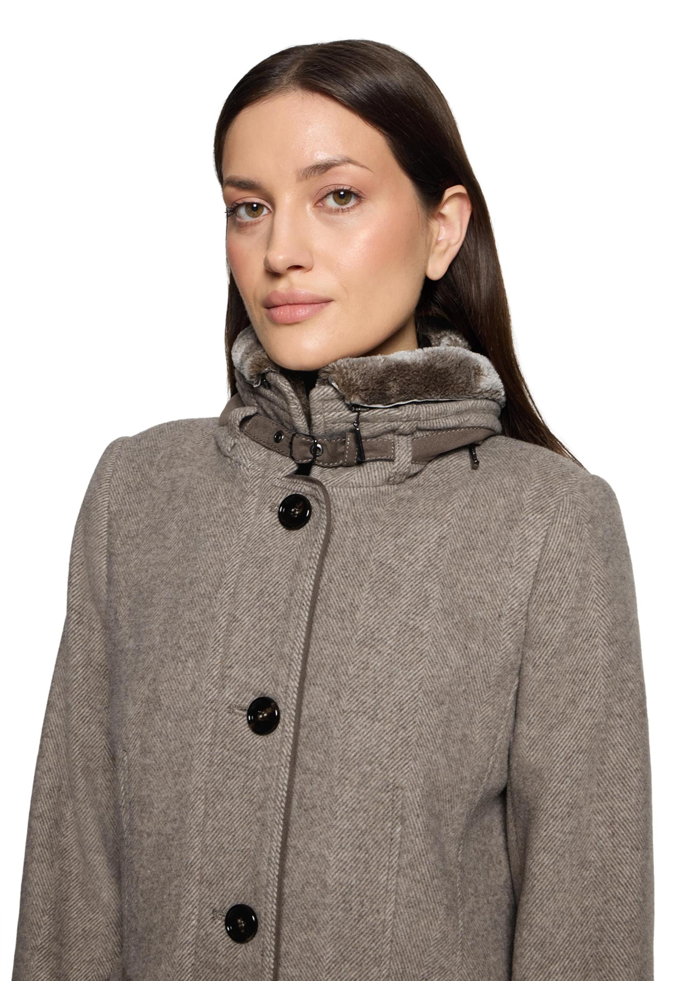 GIL BRET Wintermantel in Beige