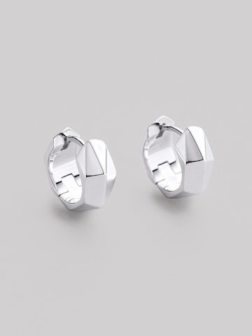 REYTEL Ohrringe 'FACETS'‌‌‌ in Silber