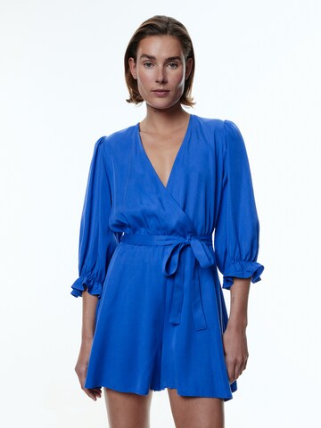 EDITED Jumpsuit 'Kallie' in Blauw: voorkant